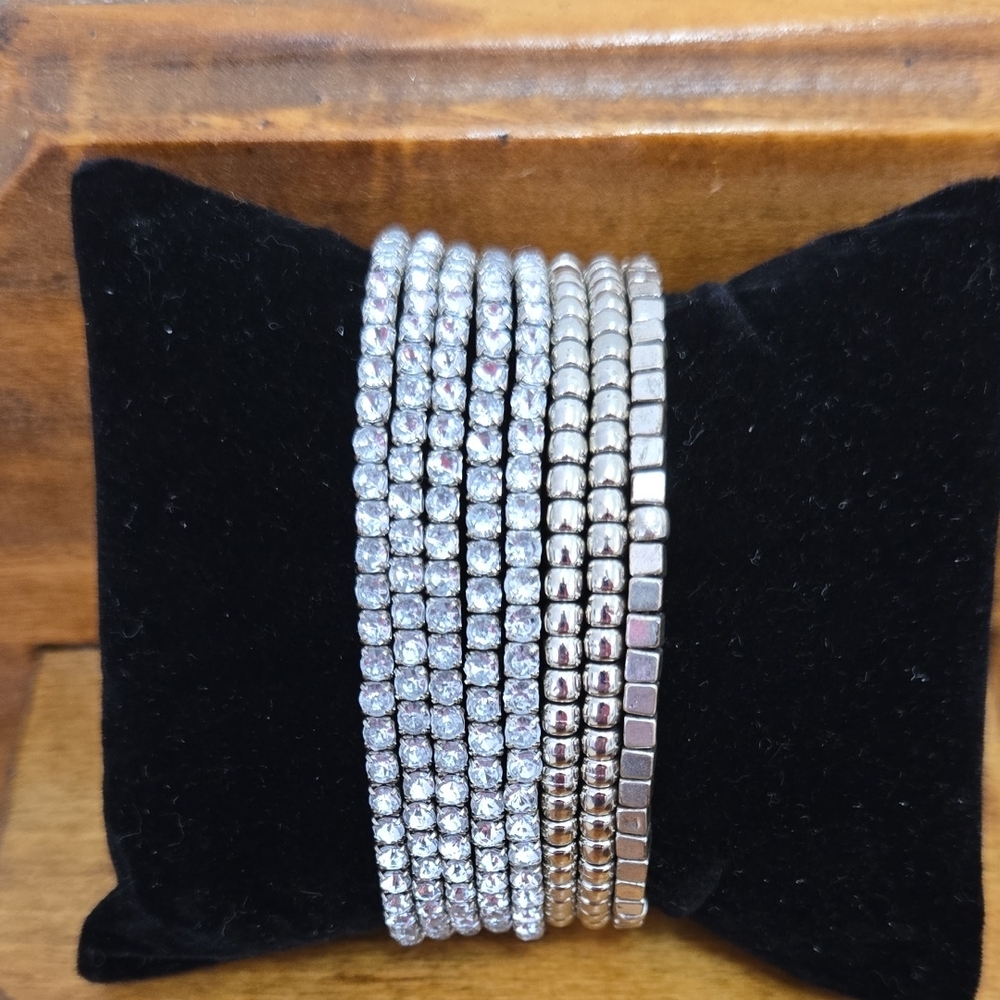 Sparkly Stretch Bracelet Lot